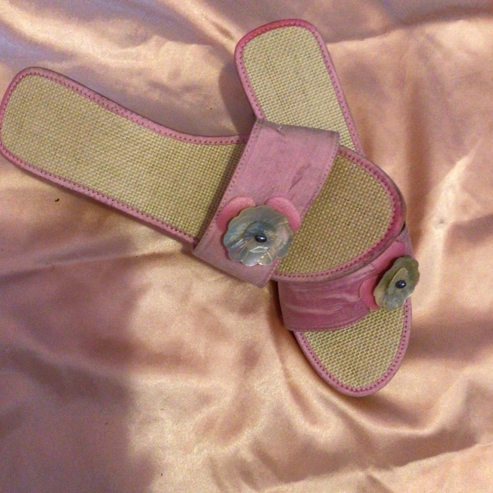 Wooden Vintage y2k Clogs - Picture 2 of 4